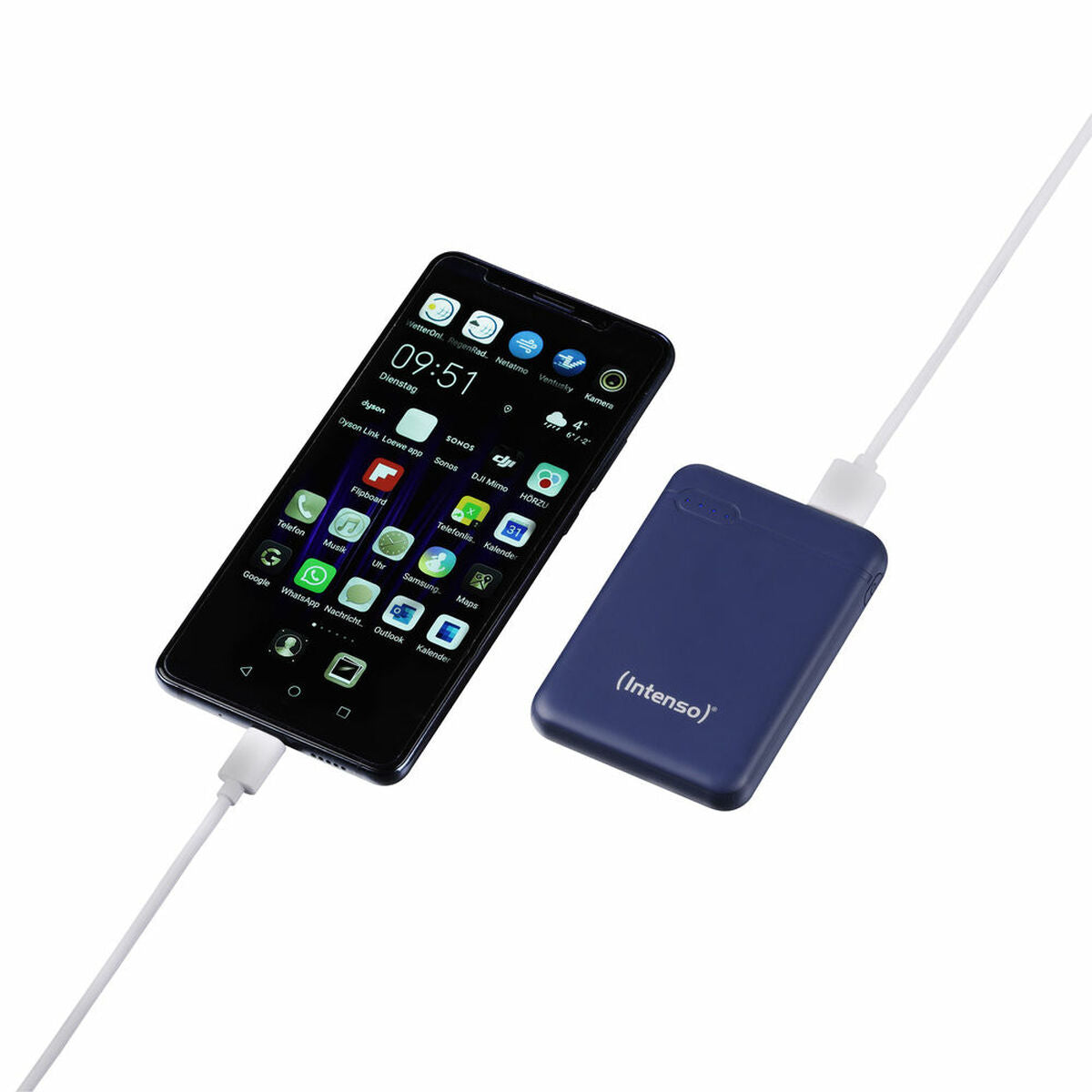 INTENSO PowerBank XS5000 USB / Type-C -5000 mAh bleu foncé