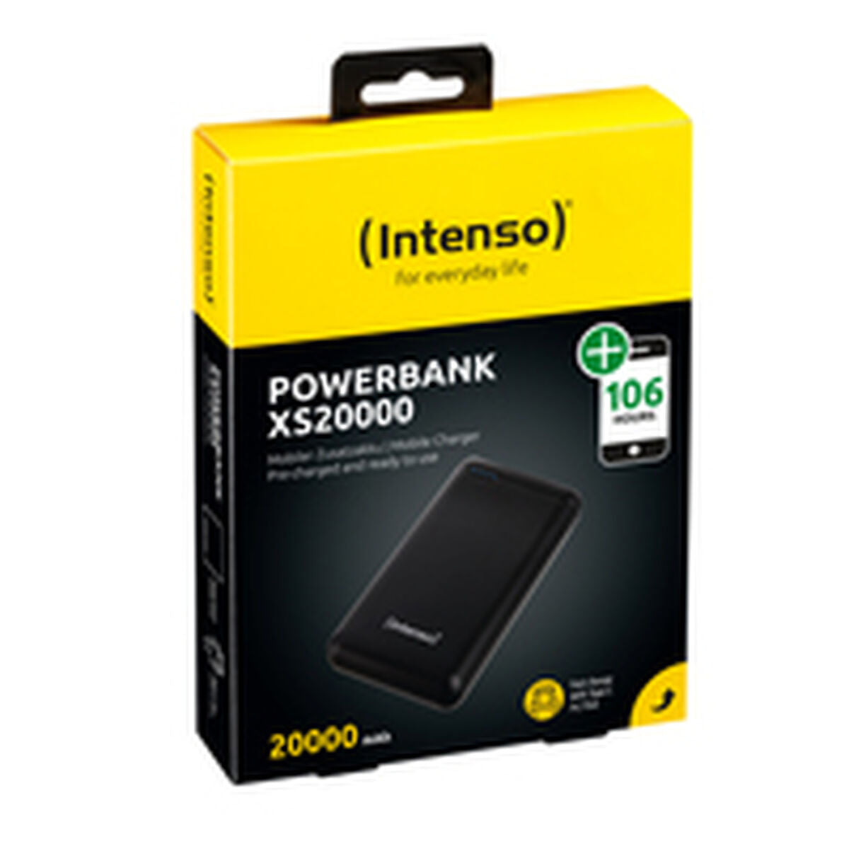 INTENSO PowerBank XS 20.000 mAh noir