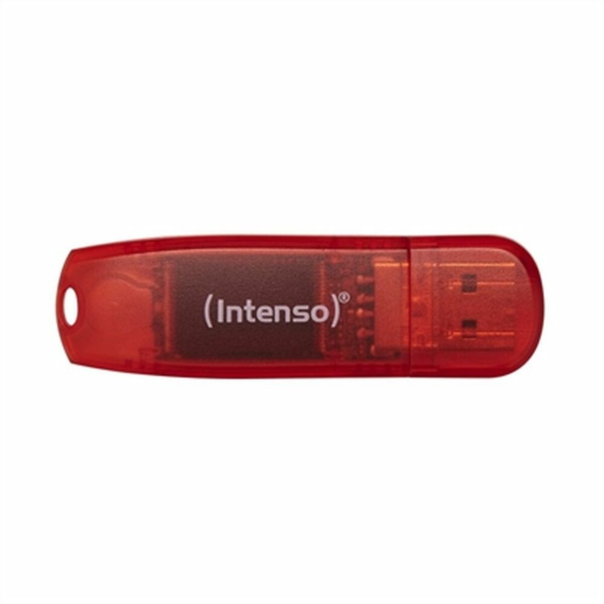 INTENSO Clé USB 2.0 Rainbow Line - 128 Go Rouge