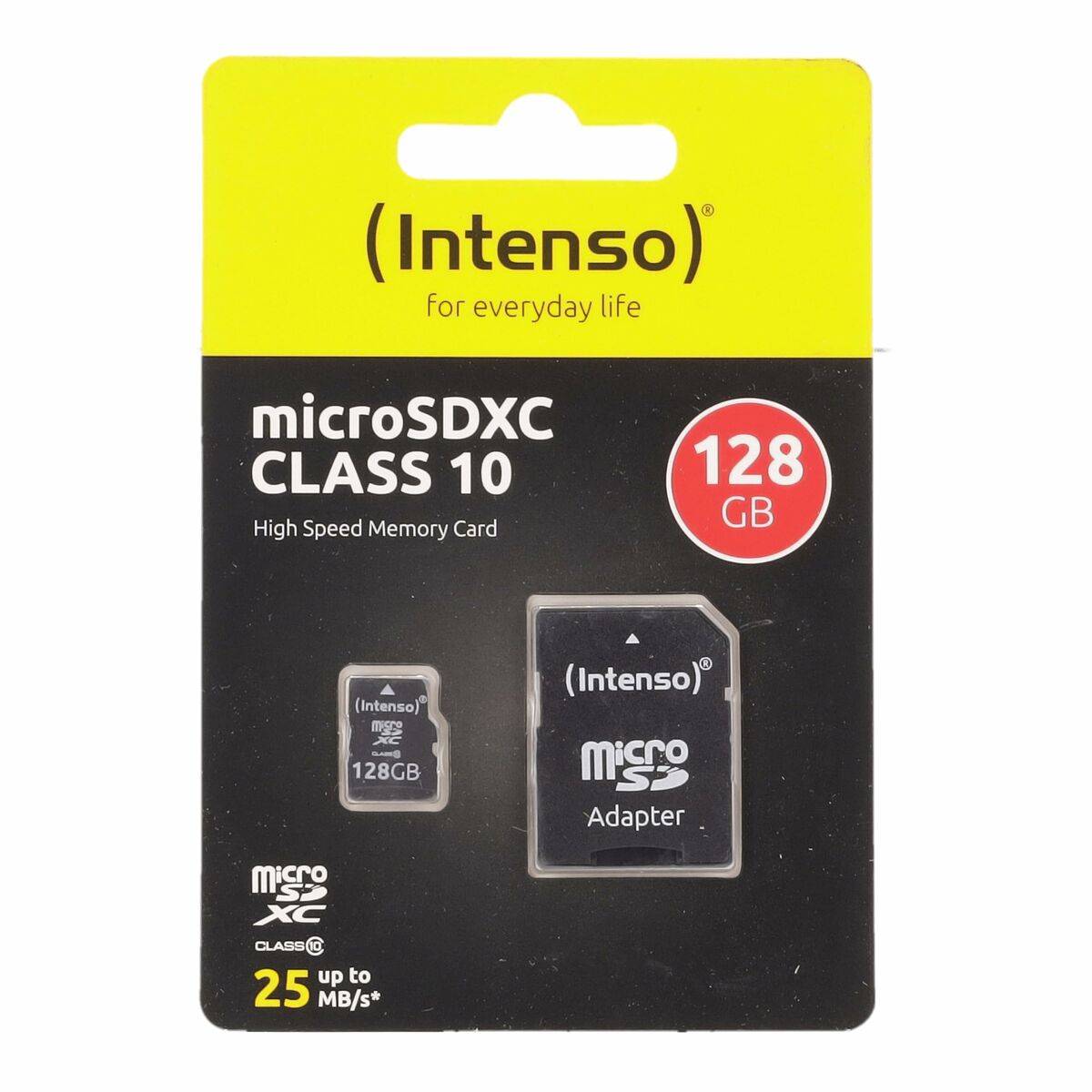 INTENSO Carte MicroSDXC Class 10 - 128 Go