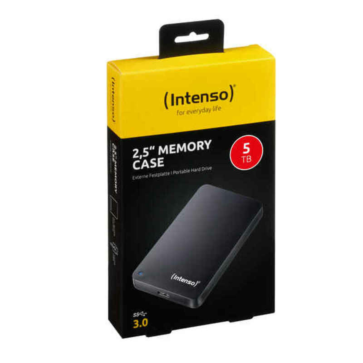 INTENSO HDD Ext. 2.5" Memory Case USB 3.0 - 5 To Noir