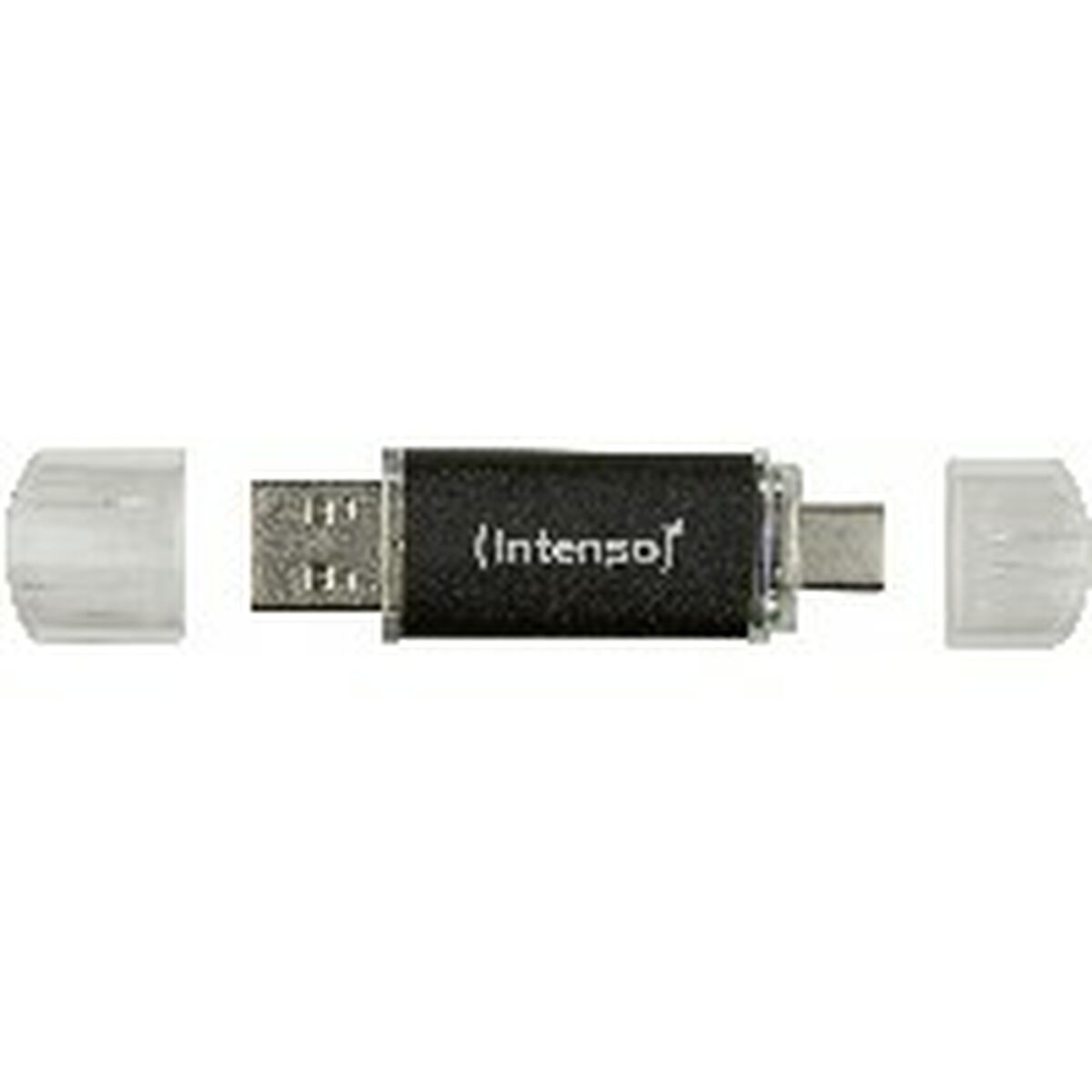 INTENSO Clé USB  3.2 Twist Line - 64 Go Type-C et Type-A