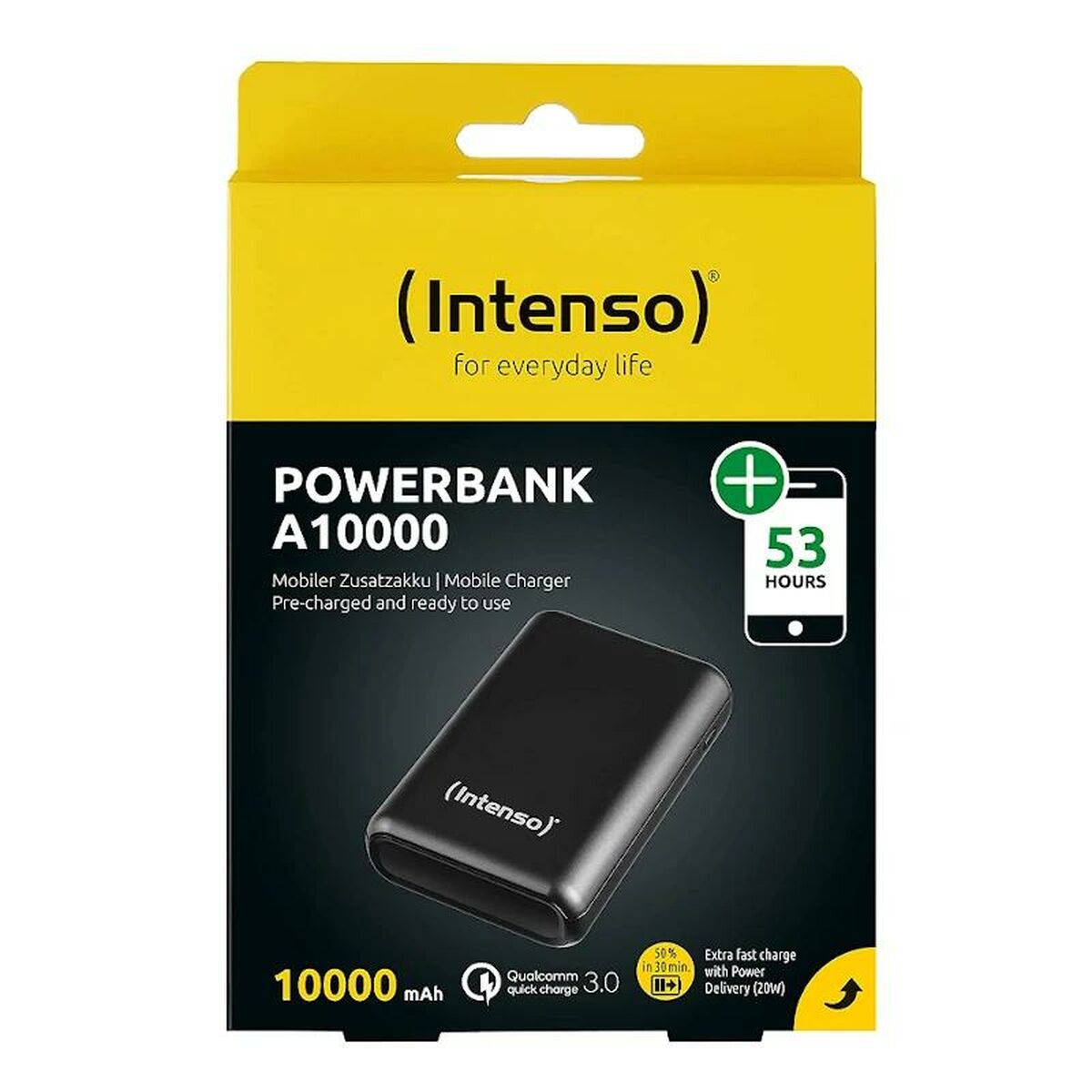 INTENSO Powerbank A10000 QuickCharge