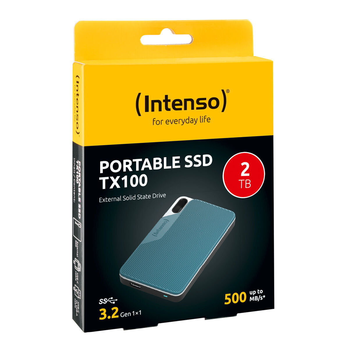 INTENSO SSD Externe TX100 2 To