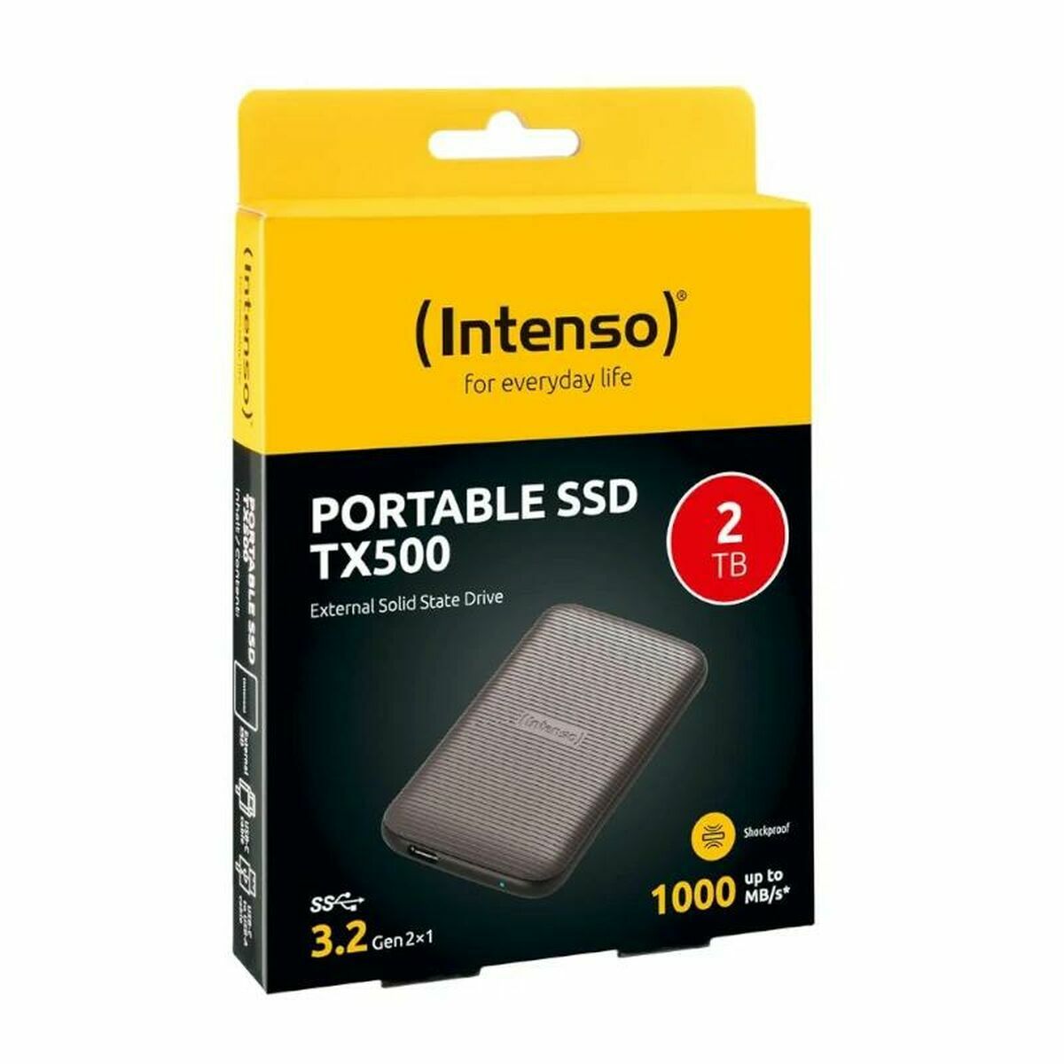 INTENSO SSD Externe TX500 2 To