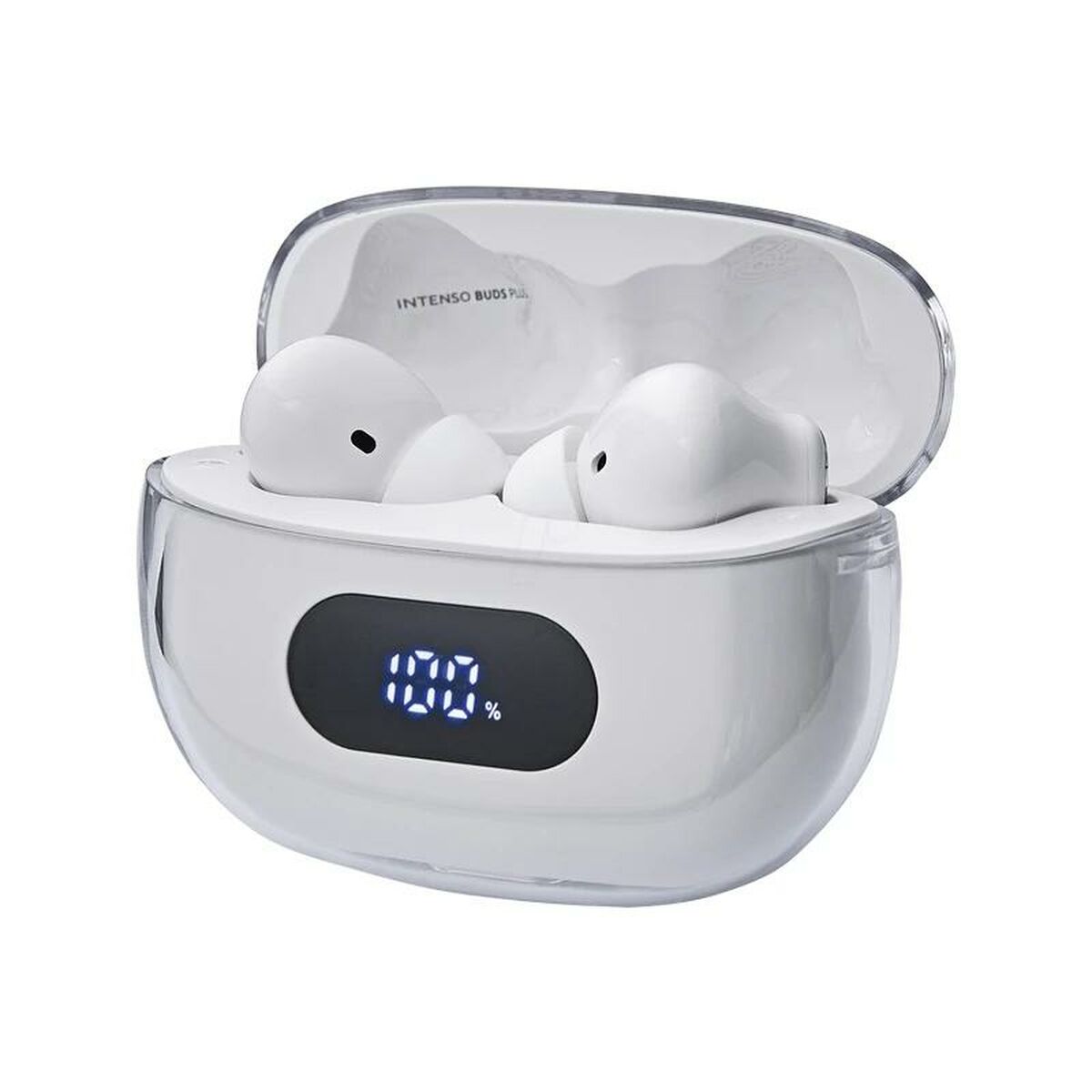 INTENSO Ecouteurs BUDS PLUS sans fil, noirs