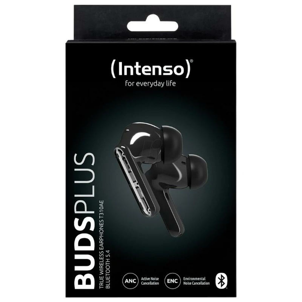 INTENSO Ecouteurs BUDS PLUS sans fil, blancs