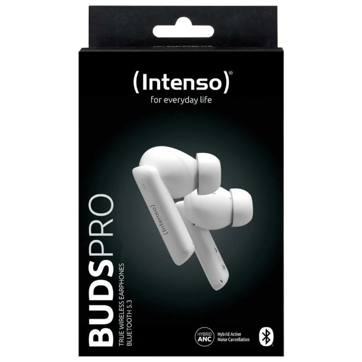 INTENSO Ecouteurs BUDS PRO sans fil, noir