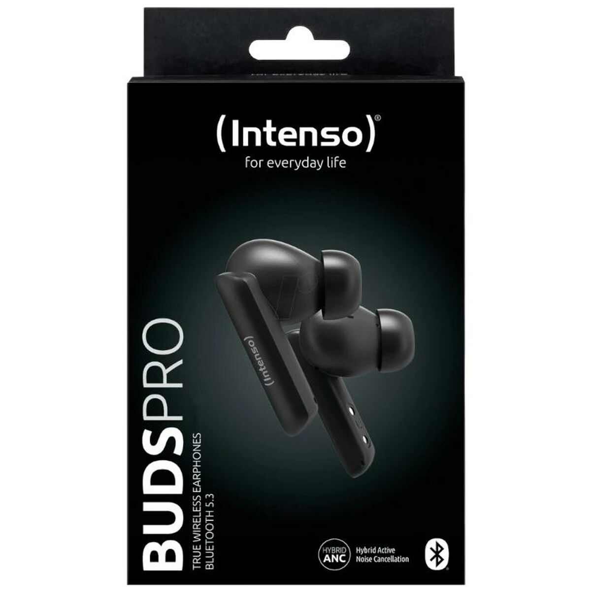 INTENSO Ecouteurs BUDS PRO sans fil, blanc