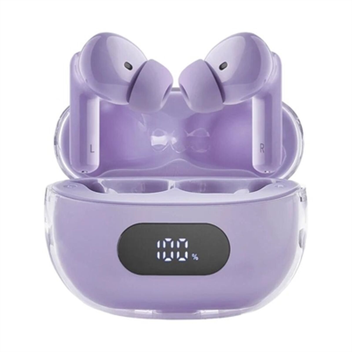 INTENSO Ecouteurs BUDS PLUS sans fil, violets