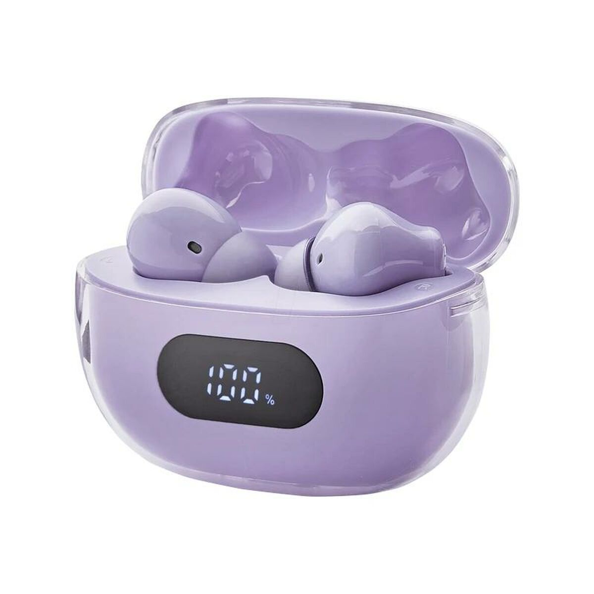 INTENSO Ecouteurs BUDS PLUS sans fil, violets