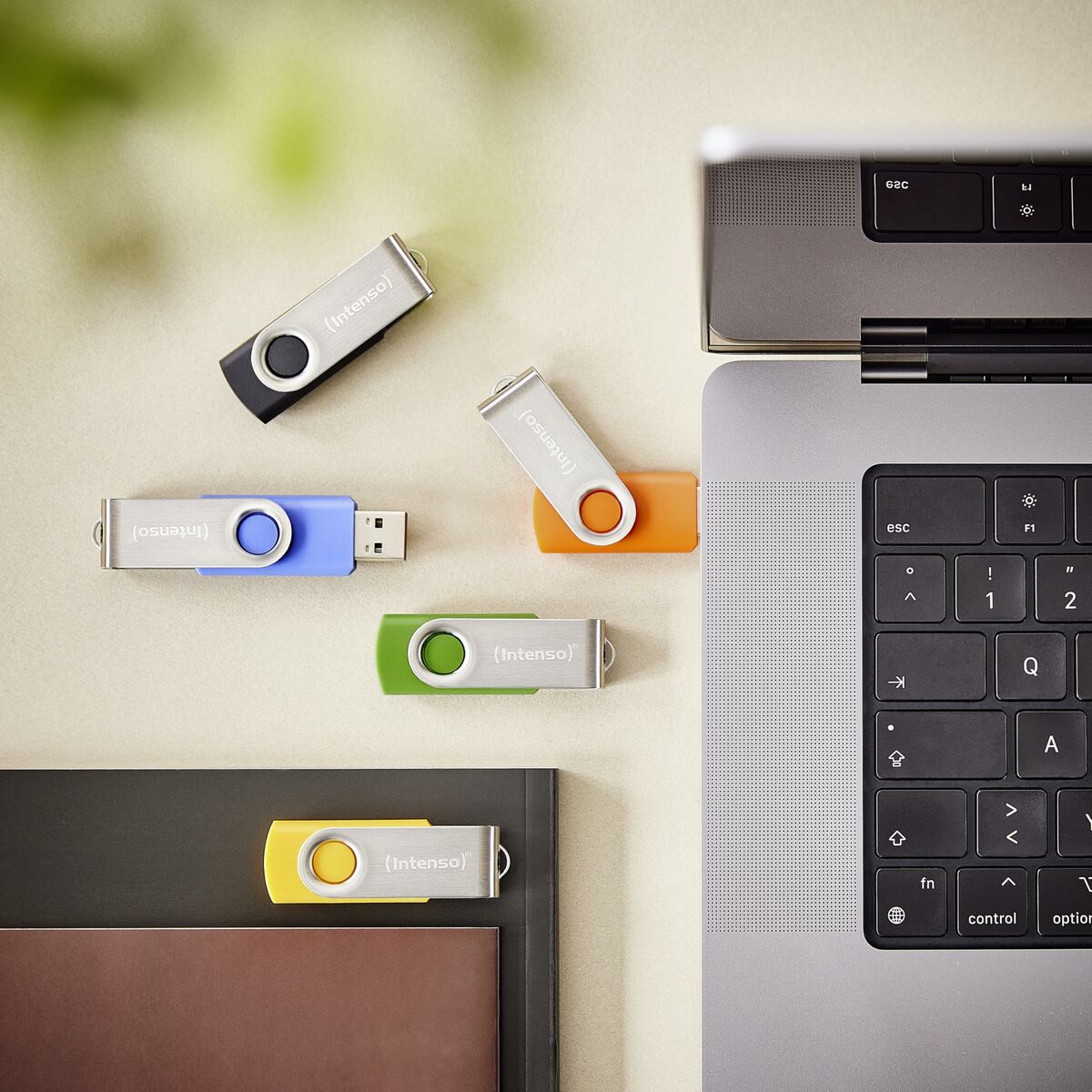 INTENSO Clé USB 2.0 Basic Line - Pack de 10 x 8 Go