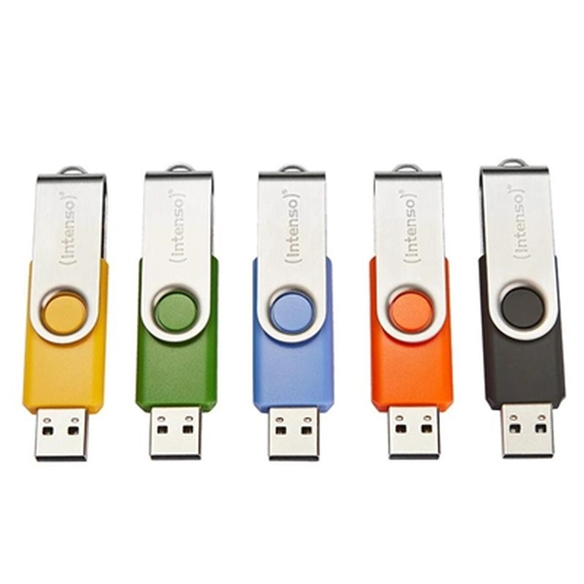 INTENSO Clé USB 2.0 Basic Line - Pack de 10 x 8 Go