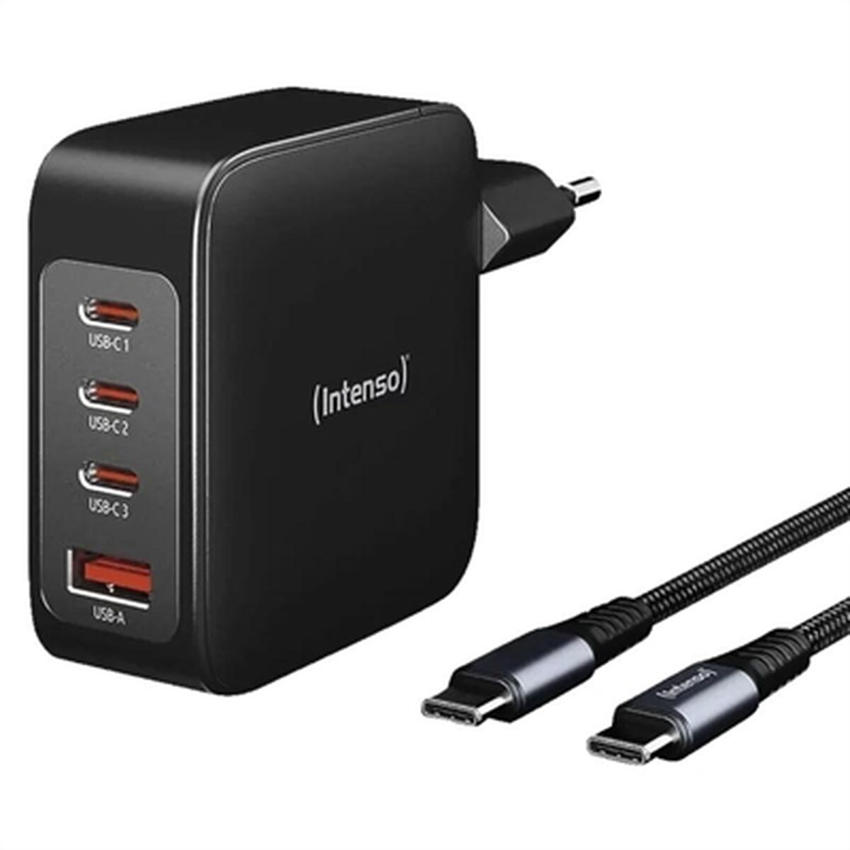 CHARGEUR SECTEUR USB TYPE C 140 W AVEC CORDON 2,0 M