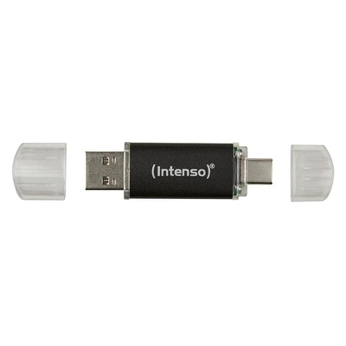 INTENSO Clé USB  3.2 Twist Line - 256 Go Type-C et Type-A