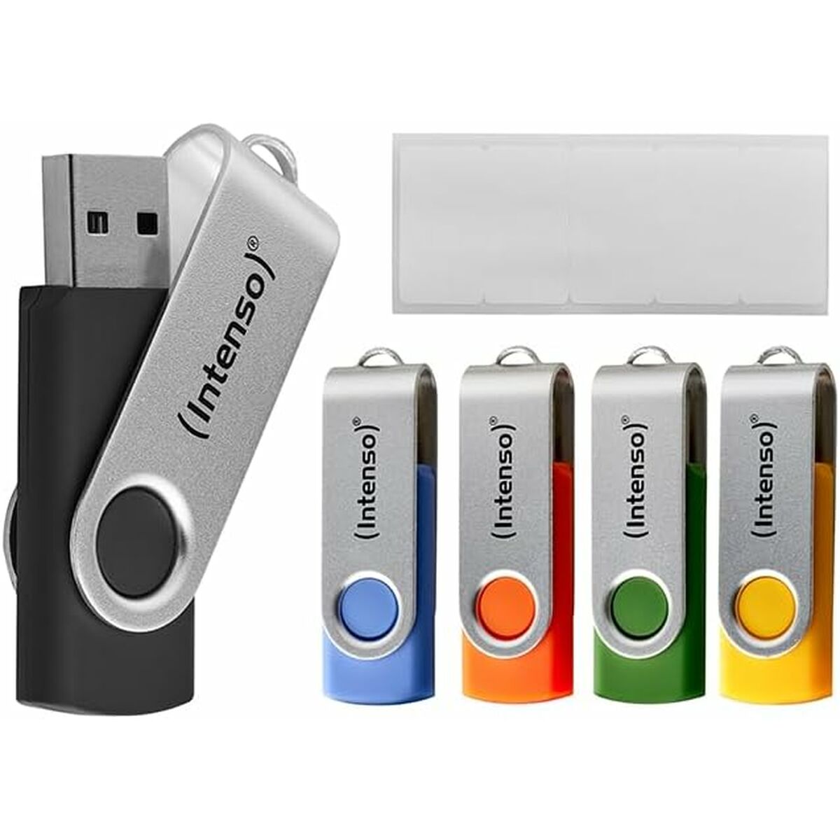 INTENSO Clé USB 2.0 Basic Line - Pack de 10 x 16 Go