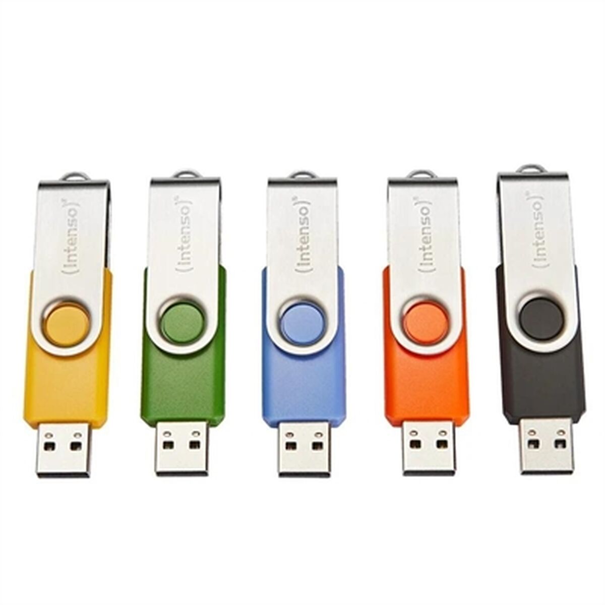 INTENSO Clé USB 2.0 Basic Line - Pack de 10 x 16 Go