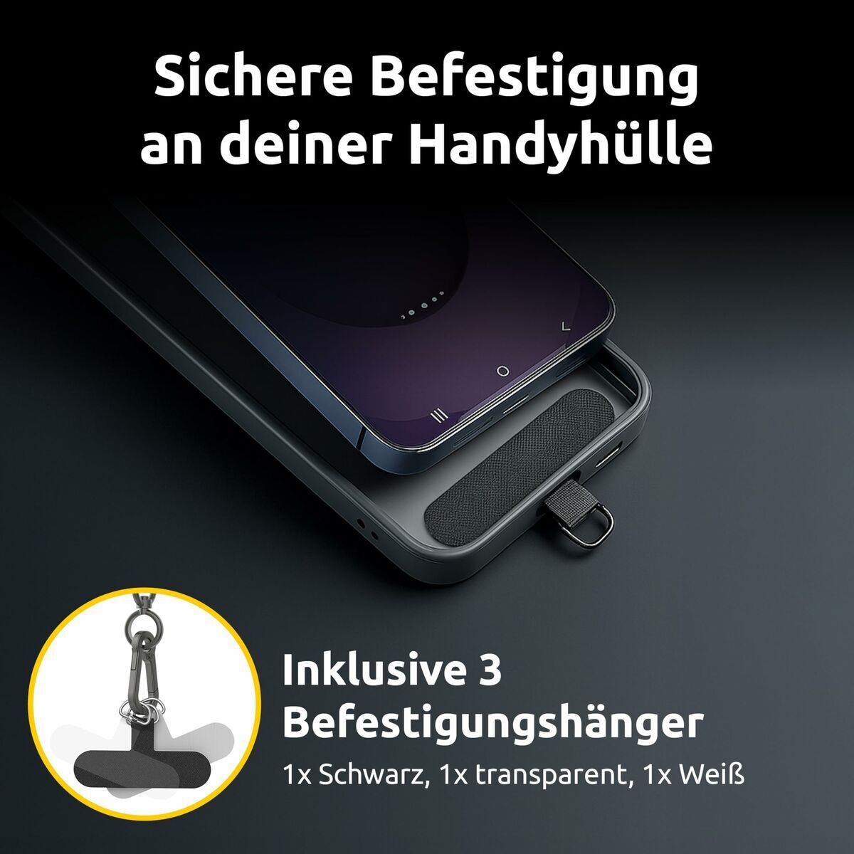 INTENSO Lanière de chargement pour téléphone portable vert
