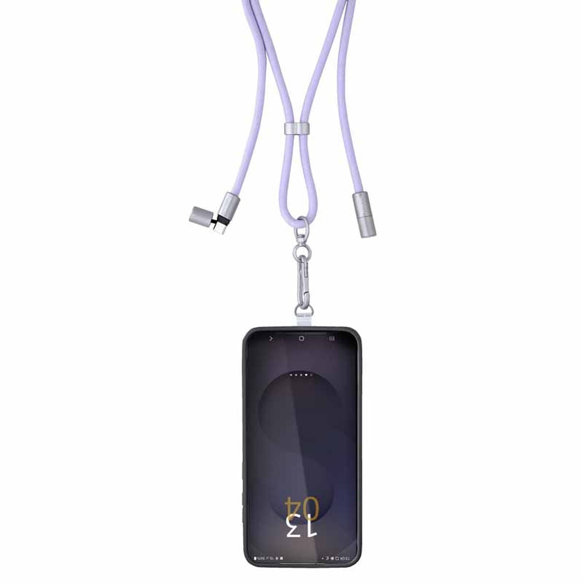 INTENSO Lanière de chargement pour téléphone portable violet