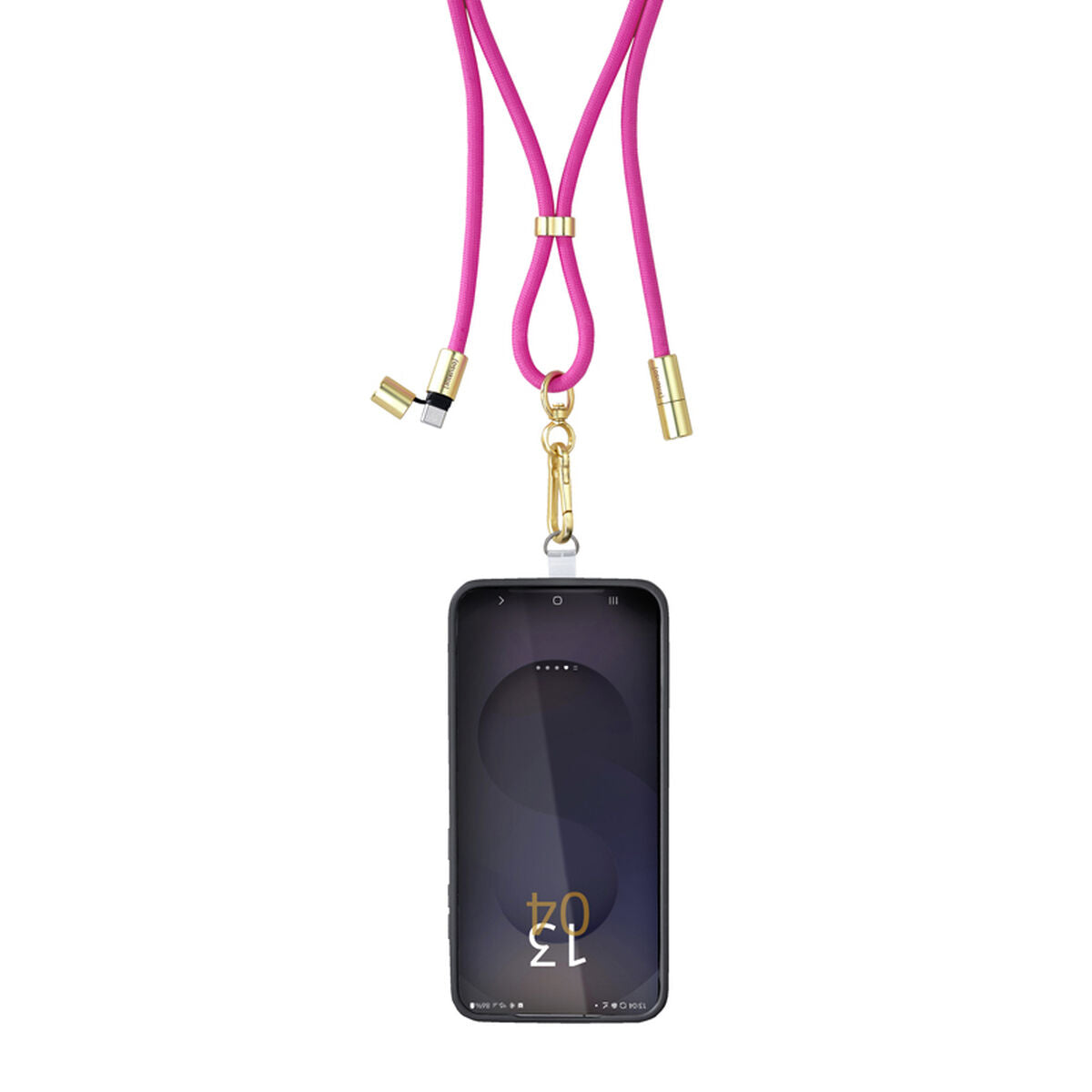 INTENSO Lanière de chargement pour téléphone portable rose f
