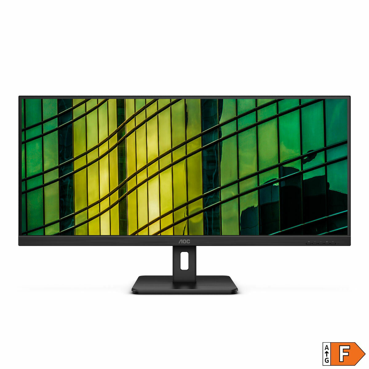 AOC U34E2M Écran LED - 34p - 3440 x 1440 WQHD 100 Hz - VA - 300 cd/m² - 4000:1 - 4 ms - 2xHDMI, DisplayPort - noir