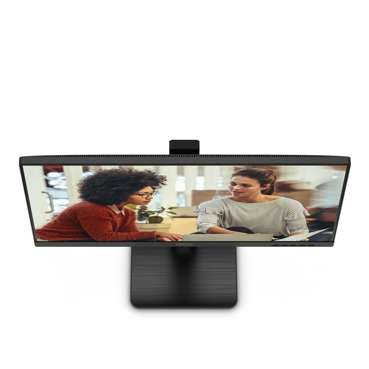 AOC 24E3QAF Écran LED - 24" - 1920 x 1080 Full HD (1080p) @ 75 Hz - IPS - 1000:1 - 4 ms - HDMI, VG DP , HAS pivot Haut- parleurs