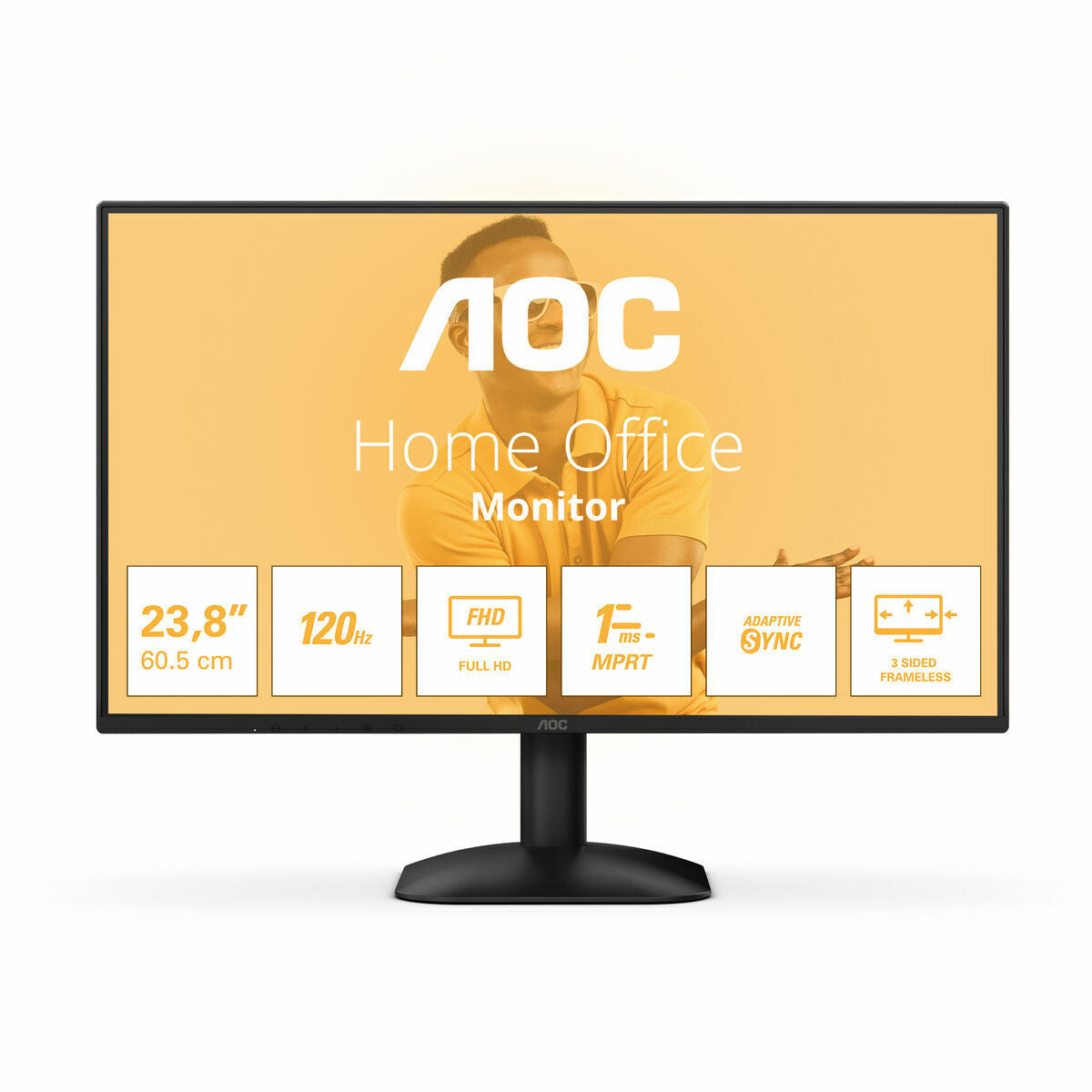 AOC 24B31H 23.8p IPS FHD 120Hz 300cd/m2 1ms VGA HDMI