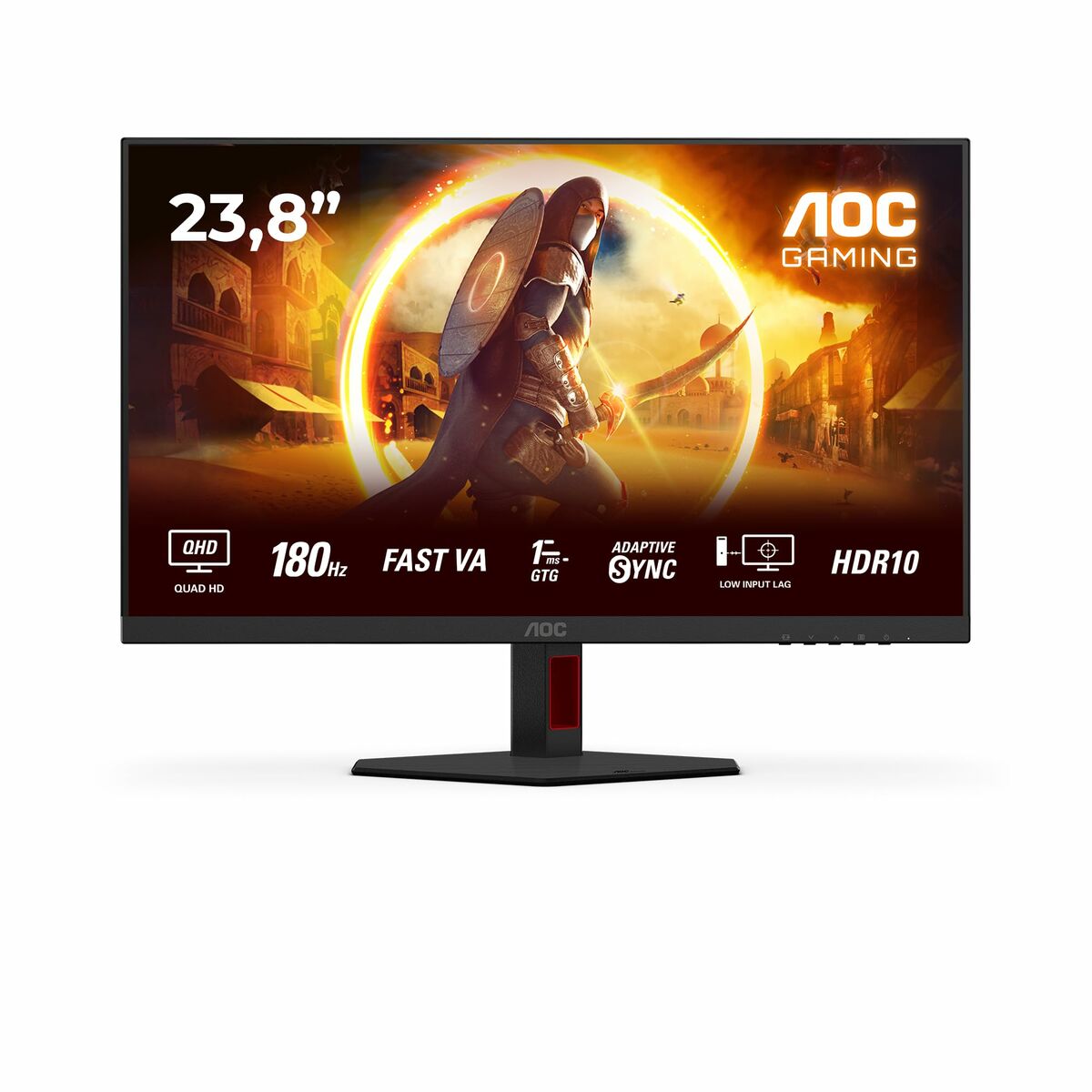 AOC Q24G4RE 23.8p Fast IPS QHD 180Hz 300cd/m2 1ms HDMI2.0 DP1.4
