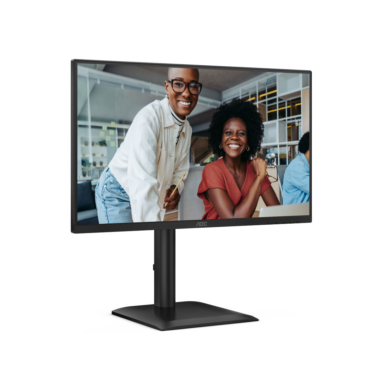 AOC 24E4U - Écran LED - 24"- 1920x 1080 Full HD  @ 120 Hz - IPS - 300 cd/m² - 1500:1 - 4 ms - HDMI, VG DP , HP, HAS garantie 5 ans