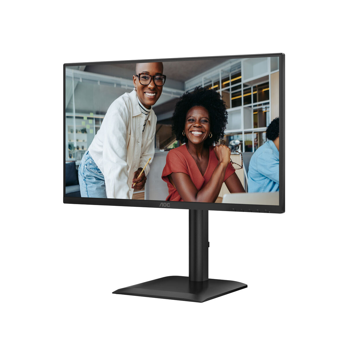 AOC 24E4U - Écran LED - 24"- 1920x 1080 Full HD  @ 120 Hz - IPS - 300 cd/m² - 1500:1 - 4 ms - HDMI, VG DP , HP, HAS garantie 5 ans