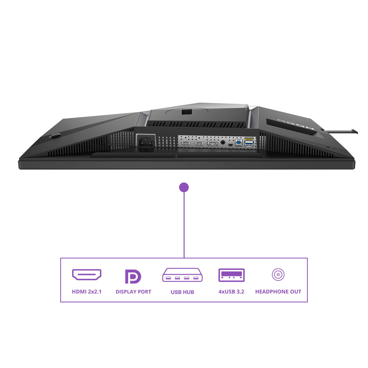 AOC AG246FK6 24.1p FHD Fast TN 610Hz 0.5ms 500cd/m2 HDMI2.1 DP USB 3.2 HUB USB PIVOT