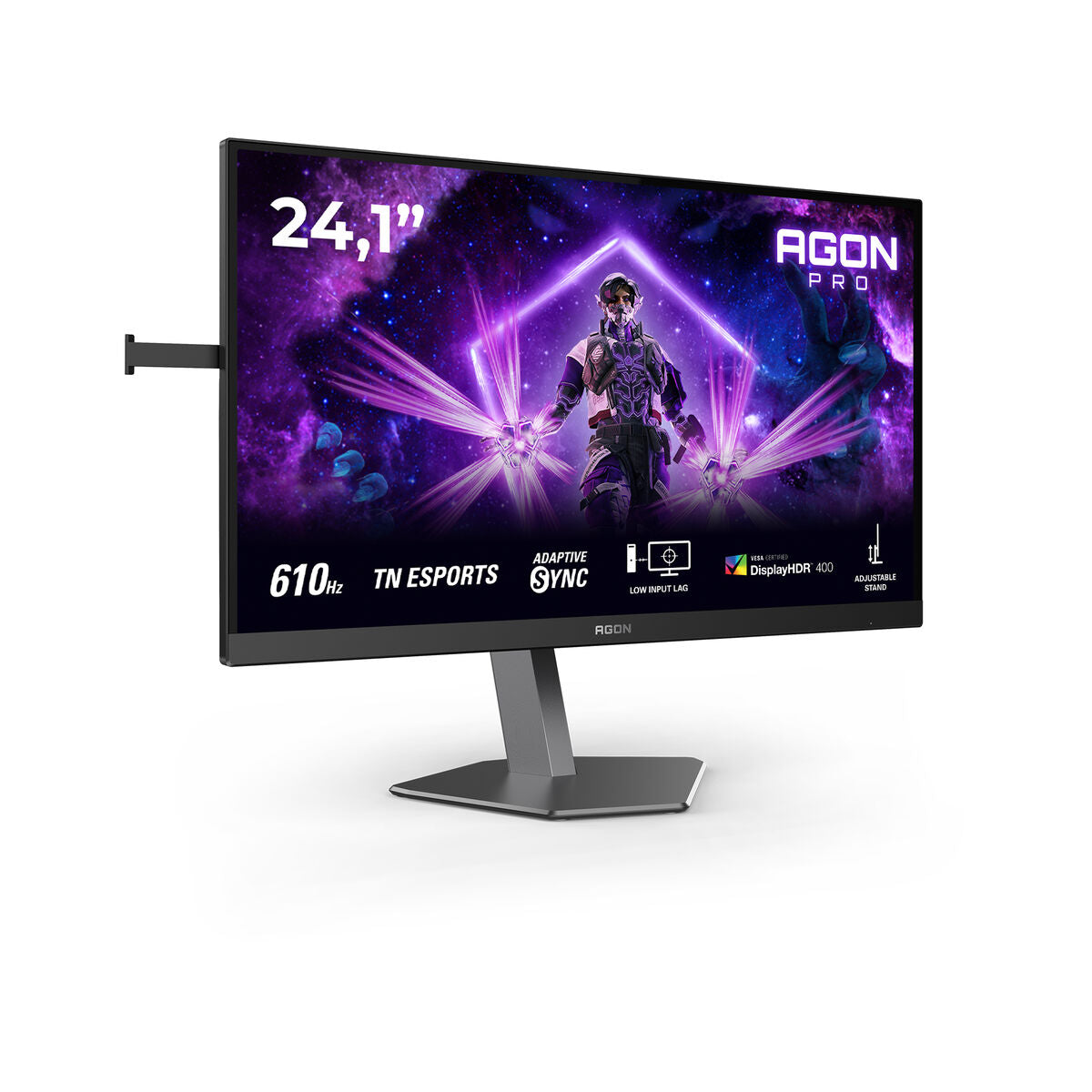 AOC AG246FK6 24.1p FHD Fast TN 610Hz 0.5ms 500cd/m2 HDMI2.1 DP USB 3.2 HUB USB PIVOT