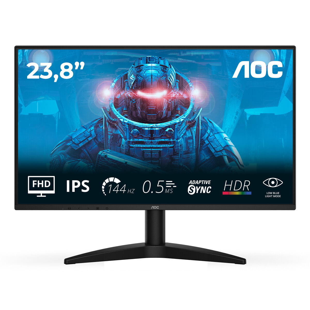 AOC 24B36X Ecran 23.8p FHD 16:9 IPS 144Hz HDMI 1.4DP