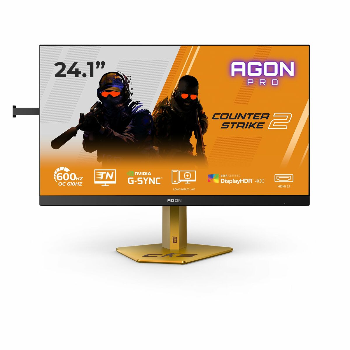 AOC CS24A 24.1p FHD Fast TN 610Hz 0.5ms 500cd/m2 HDMI2.1 DP USB 3.2 HUB USB PIVOT