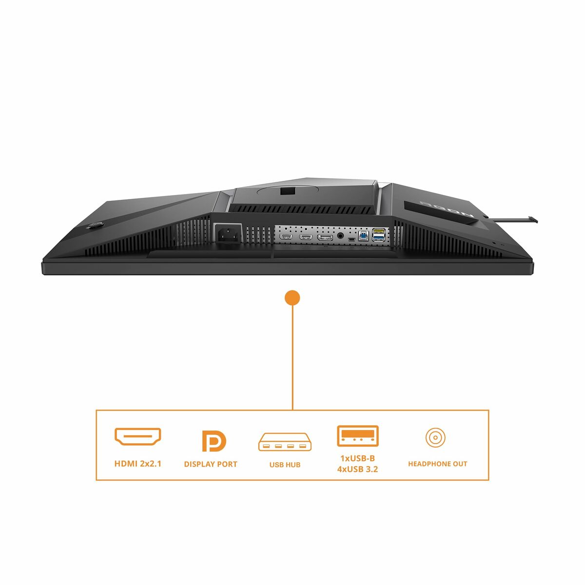 AOC CS24A 24.1p FHD Fast TN 610Hz 0.5ms 500cd/m2 HDMI2.1 DP USB 3.2 HUB USB PIVOT
