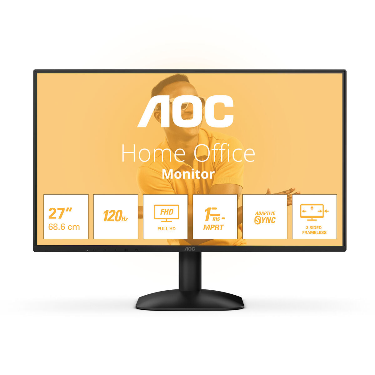 AOC 27B31H 27p FHD IPS 120Hz 1ms 300cd/m2 D-SUB HDMIx2 DP