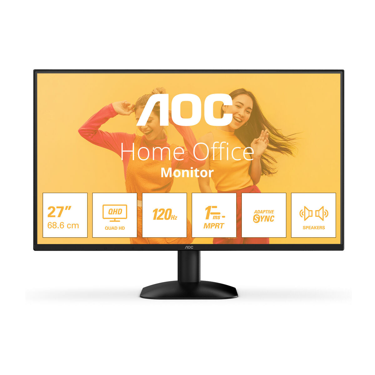 AOC Q27B35S3 27p QHD IPS 120Hz 1ms 300cd/m2 HDMI2.0 DP
