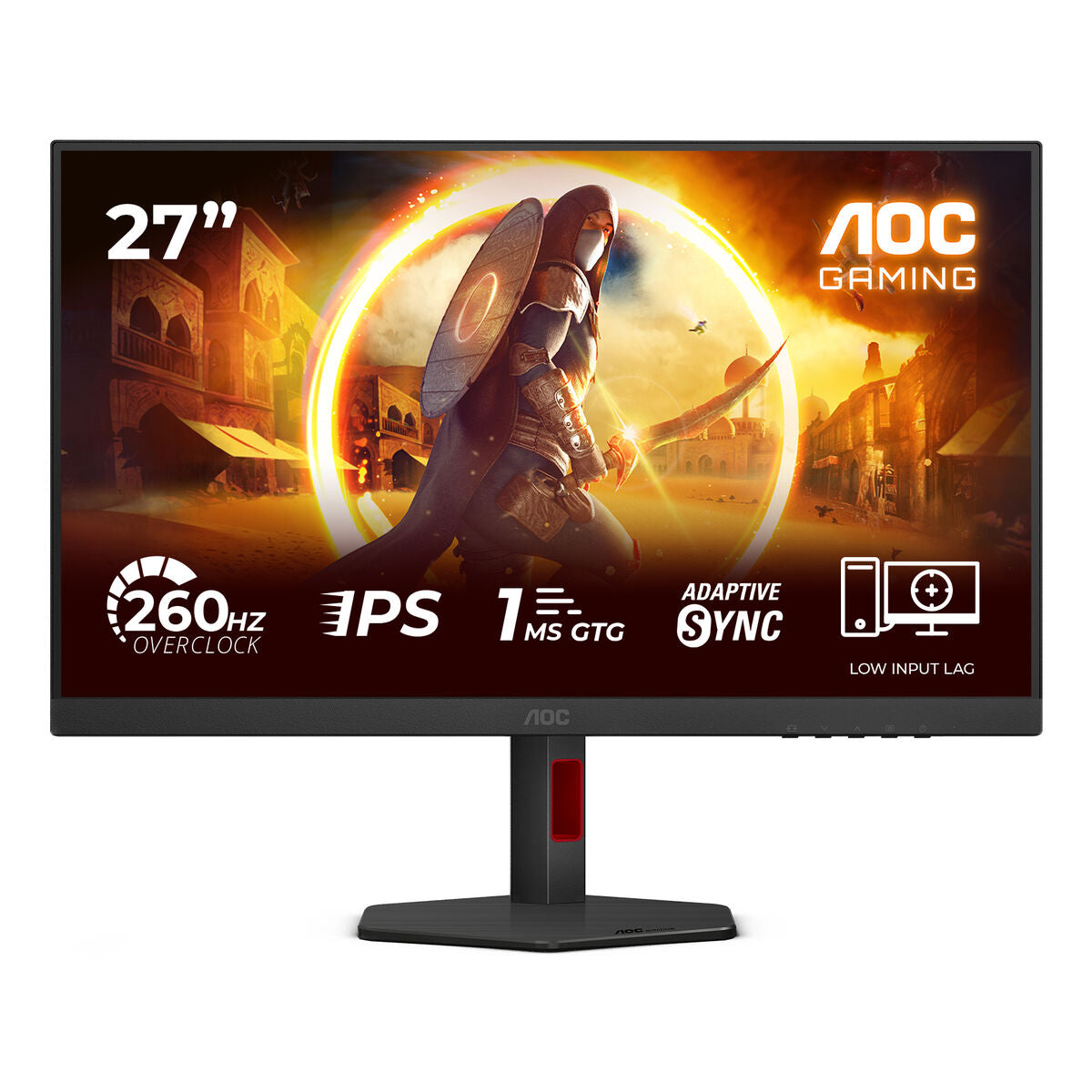 AOC 27G4ZRE Gaming 27p 16:9 Fast IPS 260Hz 1920x1080 HDMI 2.0 DP 1.4