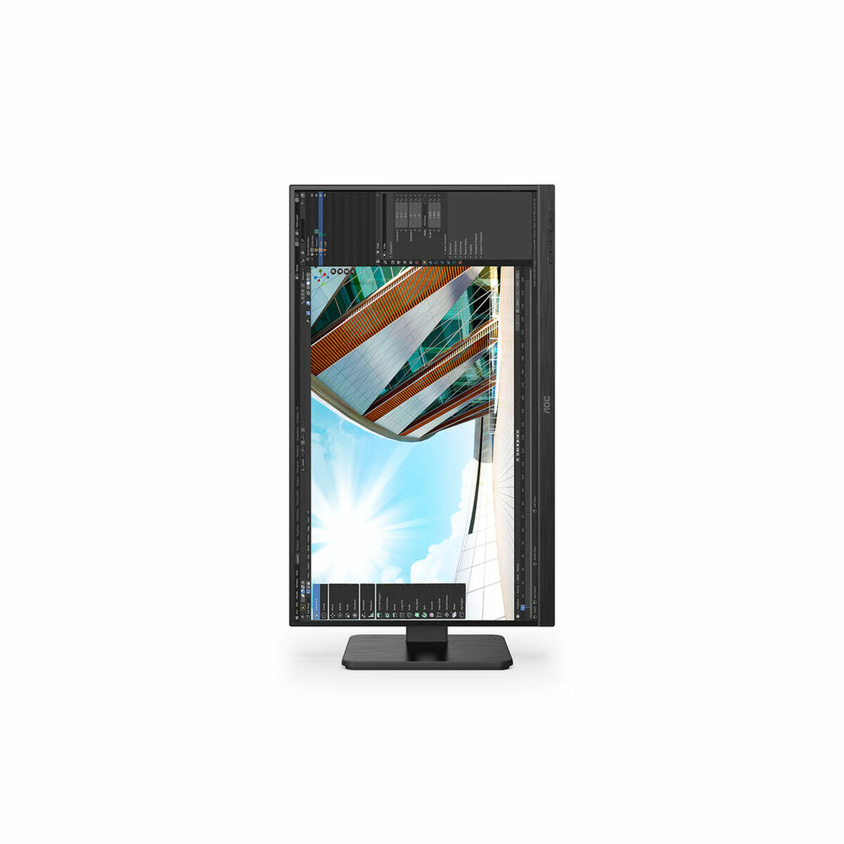 AOC 27P2Q 27p 1920x1080 FHD IPS 250cd/m2 1000:1 4ms HDMI DVI DisplayPort VGA haut-parleurs noir