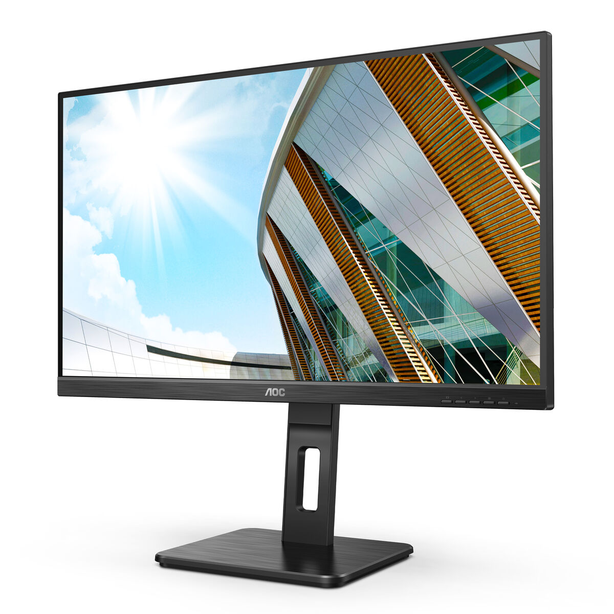 "AOC U27P2CA écran plat de PC 68,6 cm (27"") 3840 x 2160 pixels 4K Ultra HD LED Noir"