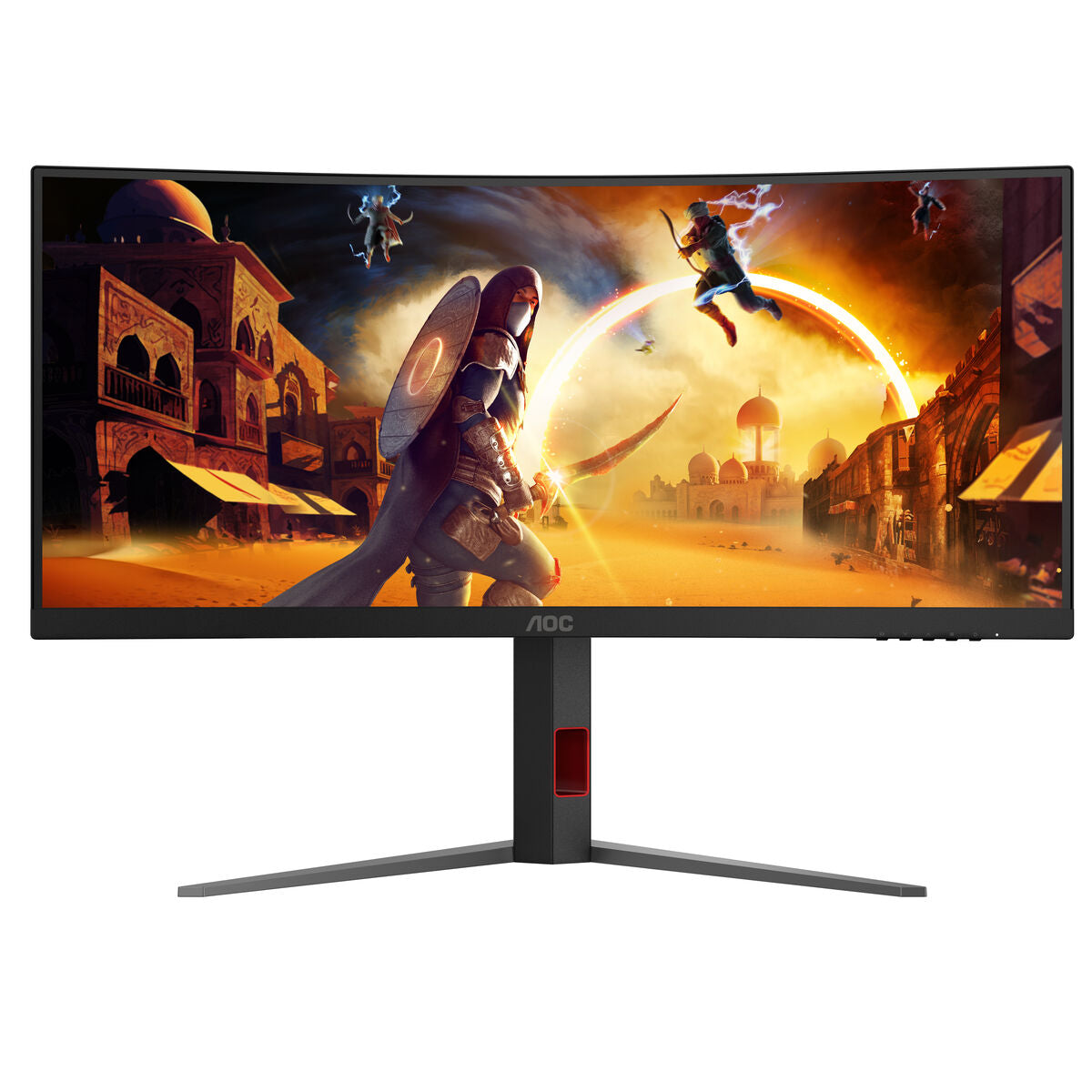 AOC CU34G4 34p Curved Fast VA UWQHD 21:9 180Hz 0.5ms 300cd/m2 HDMI 2.0 DP1.4 Speakers