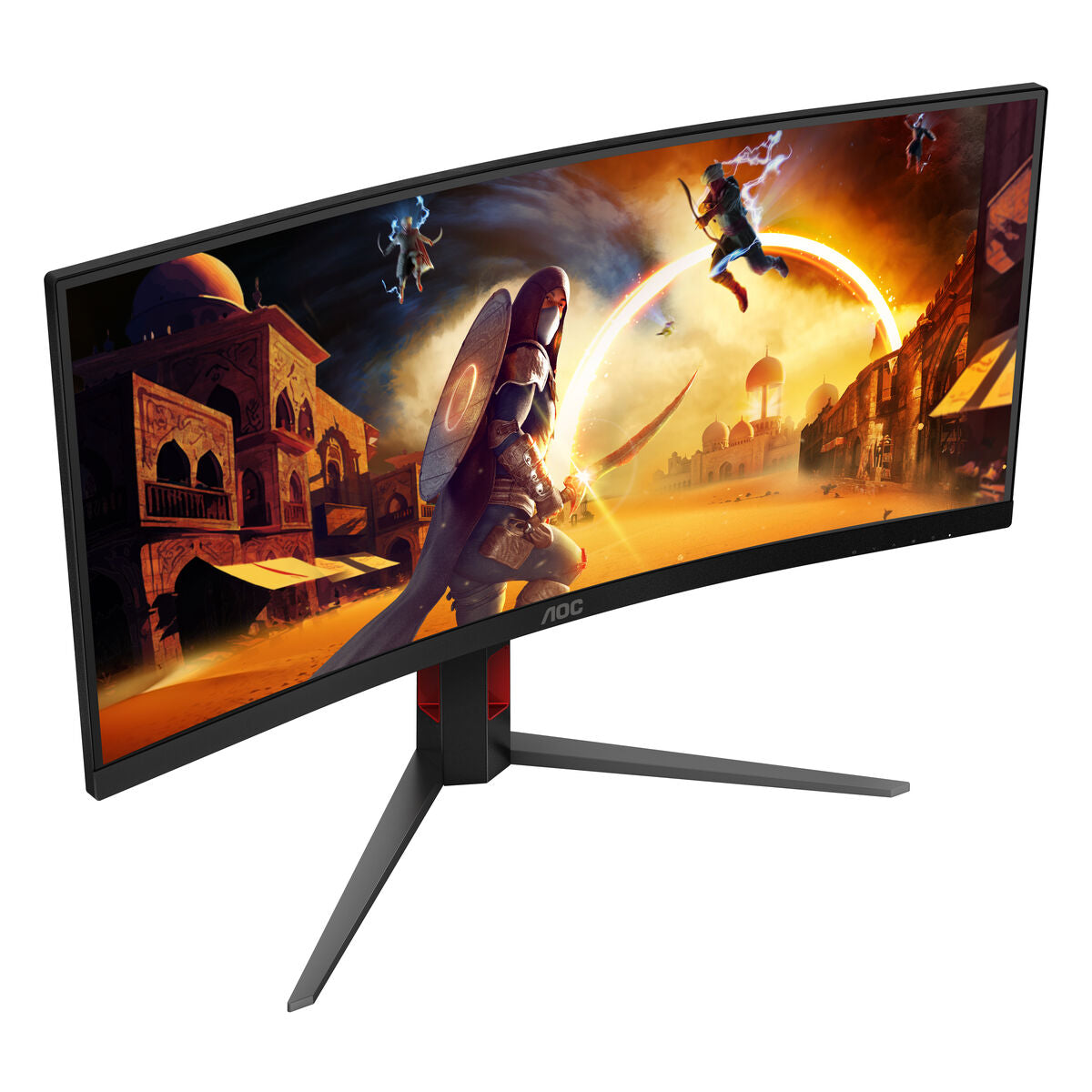 AOC CU34G4 34p Curved Fast VA UWQHD 21:9 180Hz 0.5ms 300cd/m2 HDMI 2.0 DP1.4 Speakers