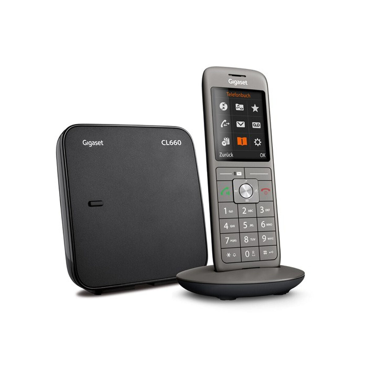 Gigaset CL660A DUO Tél. DECT +REP. - base + 2 combinés