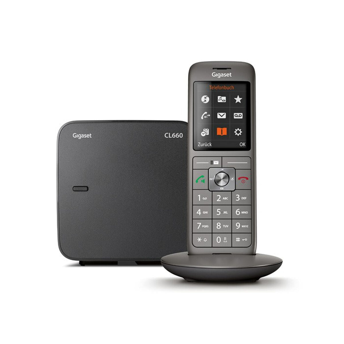 Gigaset CL660A DUO Tél. DECT +REP. - base + 2 combinés