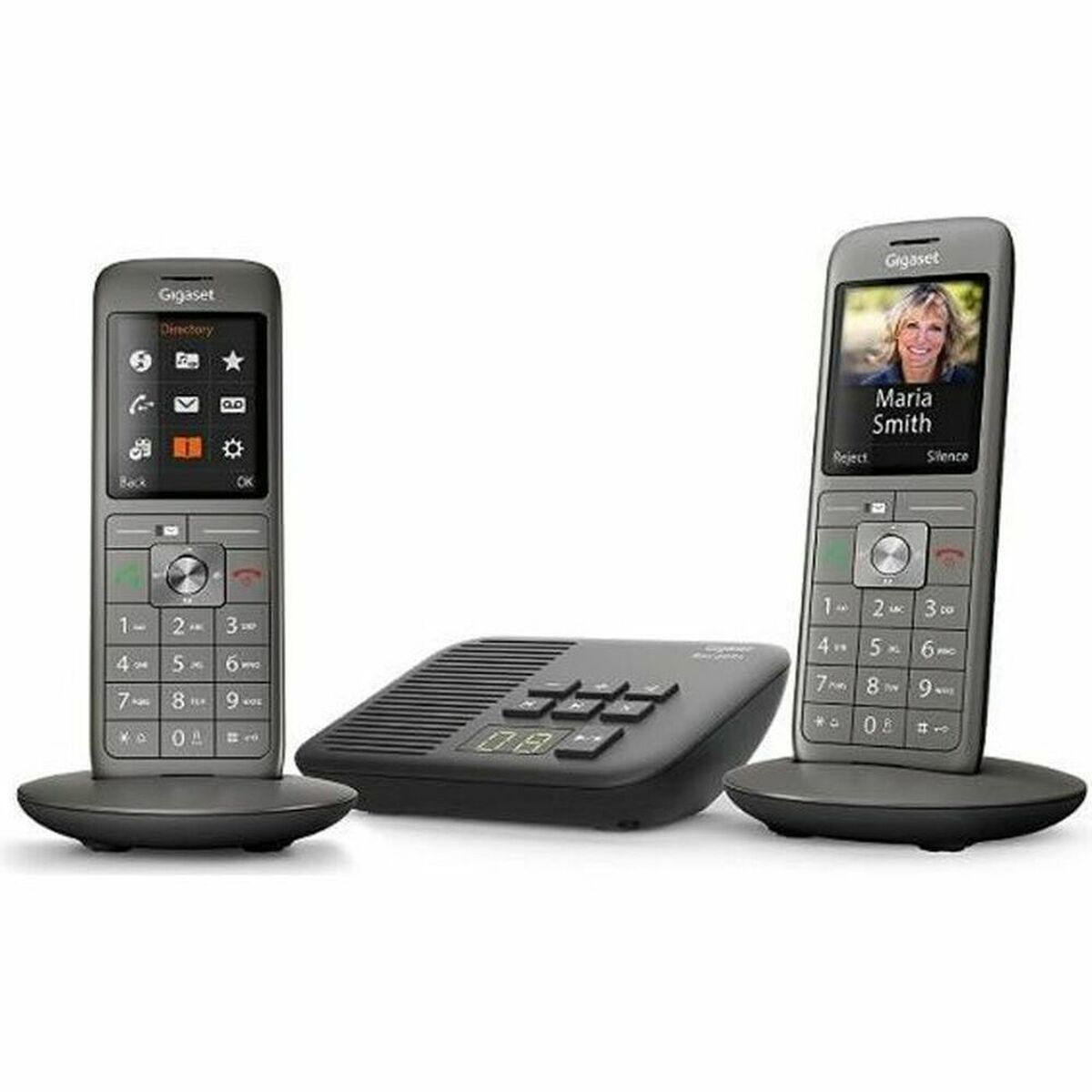 Gigaset CL660A DUO Tél. DECT +REP. - base + 2 combinés