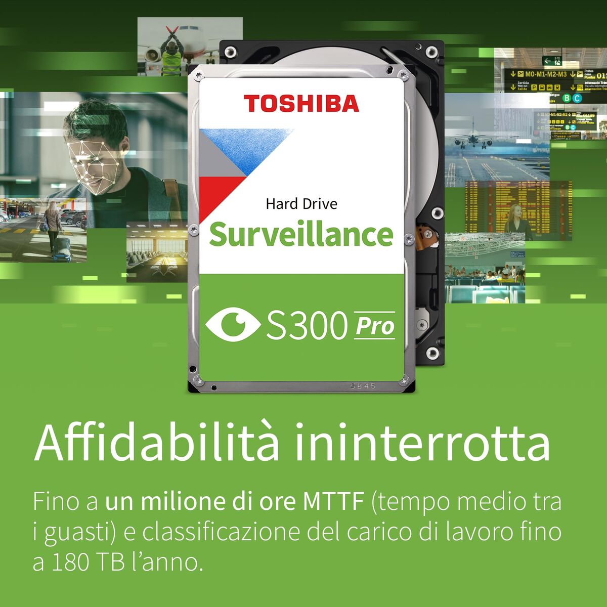 BULK S300 Pro Surveillance Hard Dr 10TB