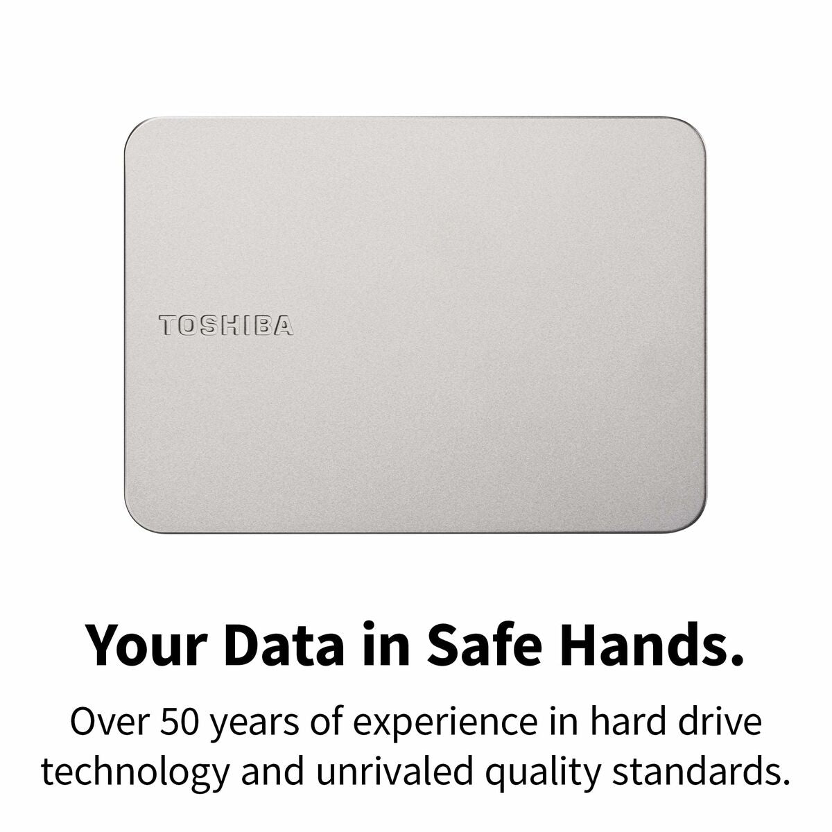 "Toshiba Canvio Flex 1TB disque dur externe 1 To 2.5"" 3.2 Gen 1 (3.1 Gen 1) Argent"