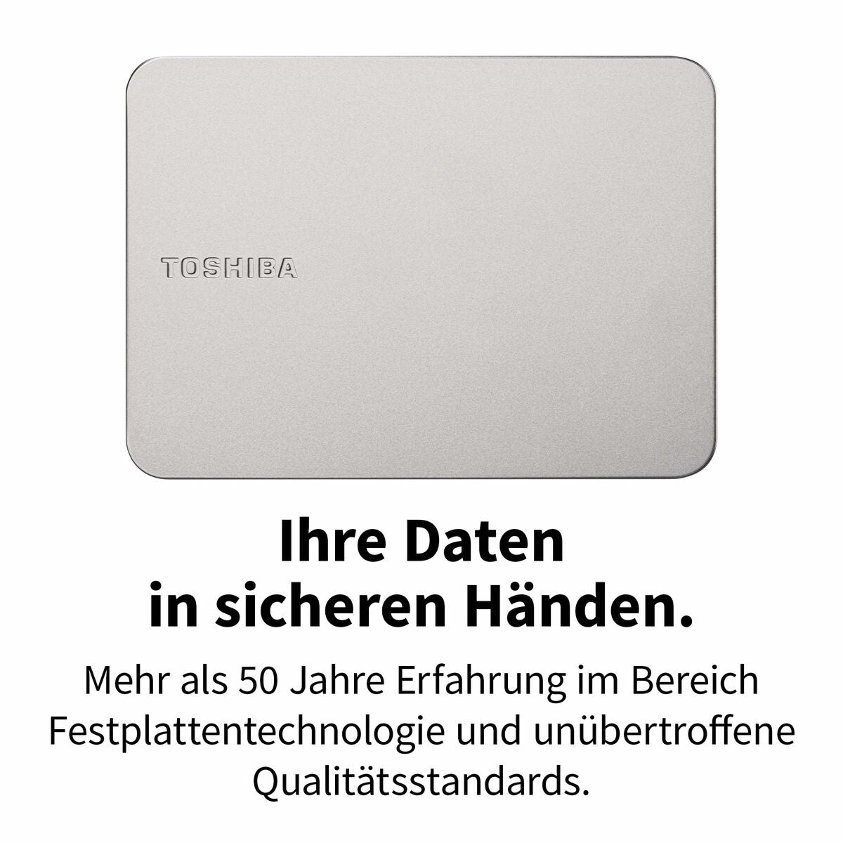 "Toshiba Canvio Flex 1TB disque dur externe 1 To 2.5"" 3.2 Gen 1 (3.1 Gen 1) Argent"
