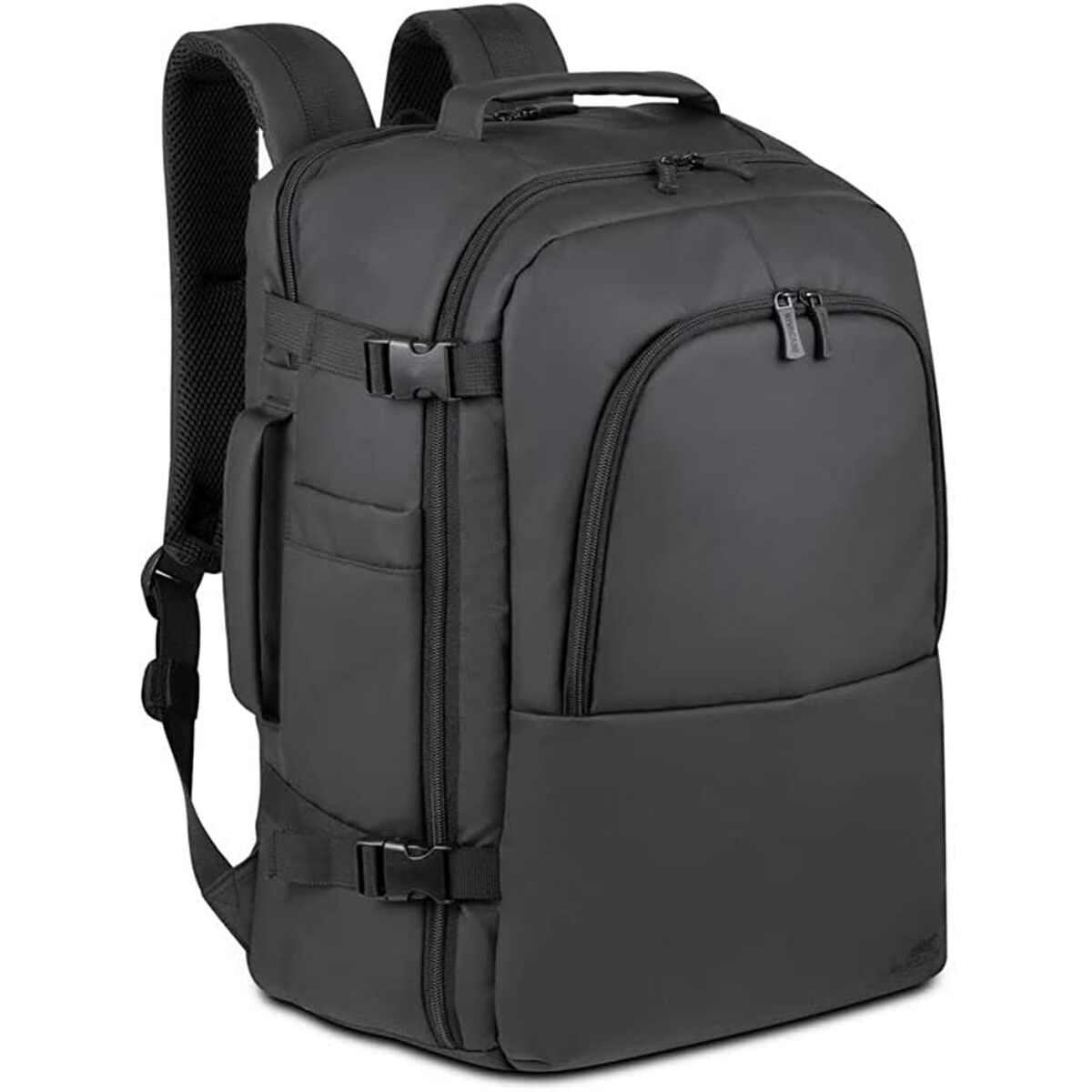 Sac à dos pro 15,6" passant valise Polyester ECO enduit noir