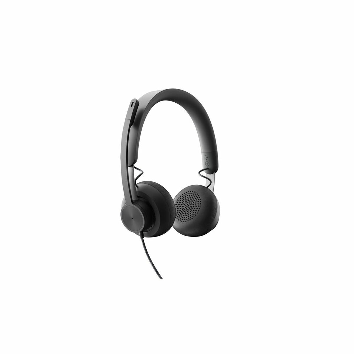LOGITECH Zone Wired MSFT Teams Headset on-ear wired USB-C graphite Certified for Microsoft Teams